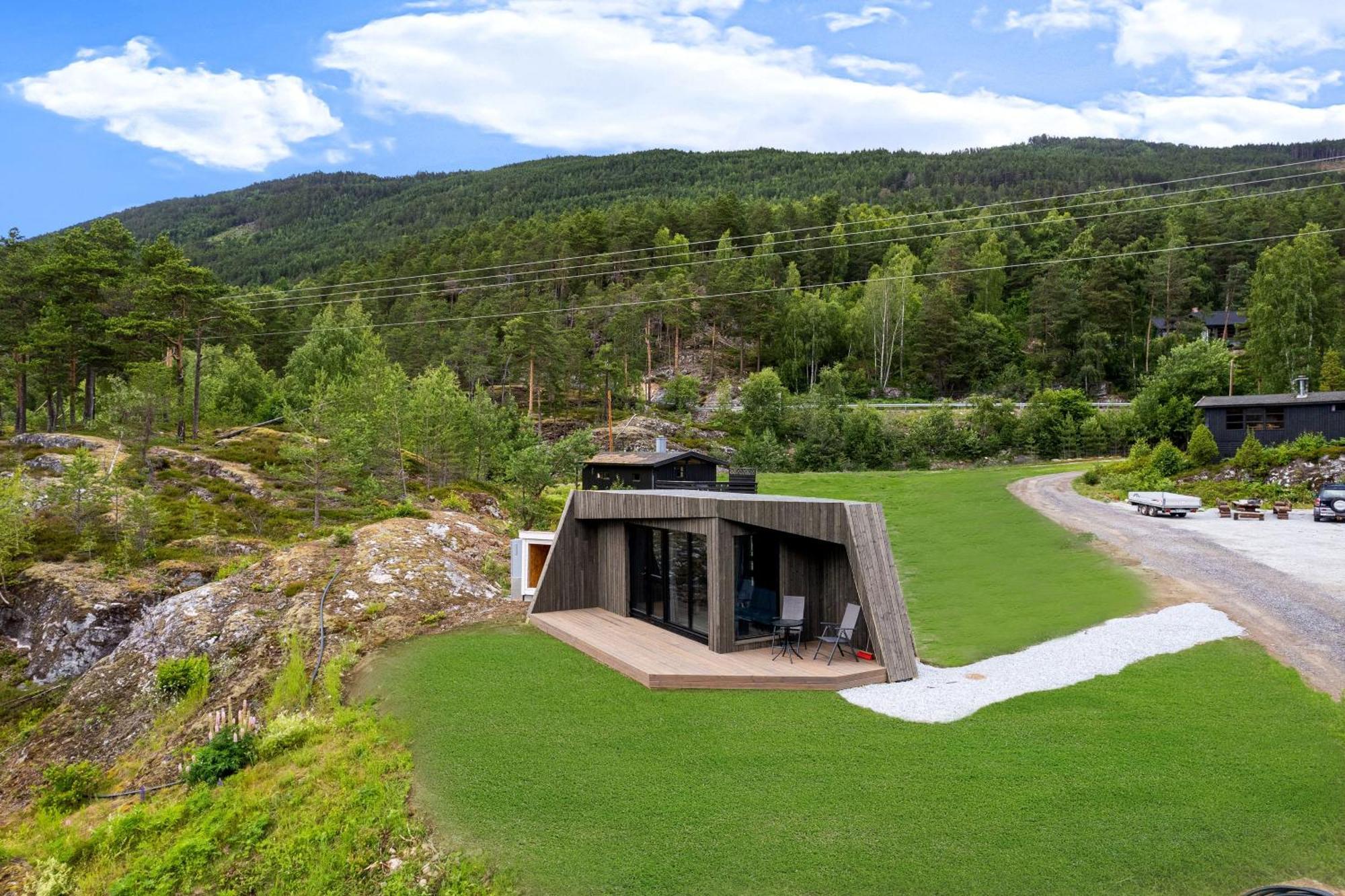 Sogndal Fjordpanorama - Studio Cabins With View Eksteriør billede